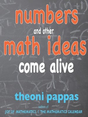 Numbers and Other Math Ideas Come Alive - ebook